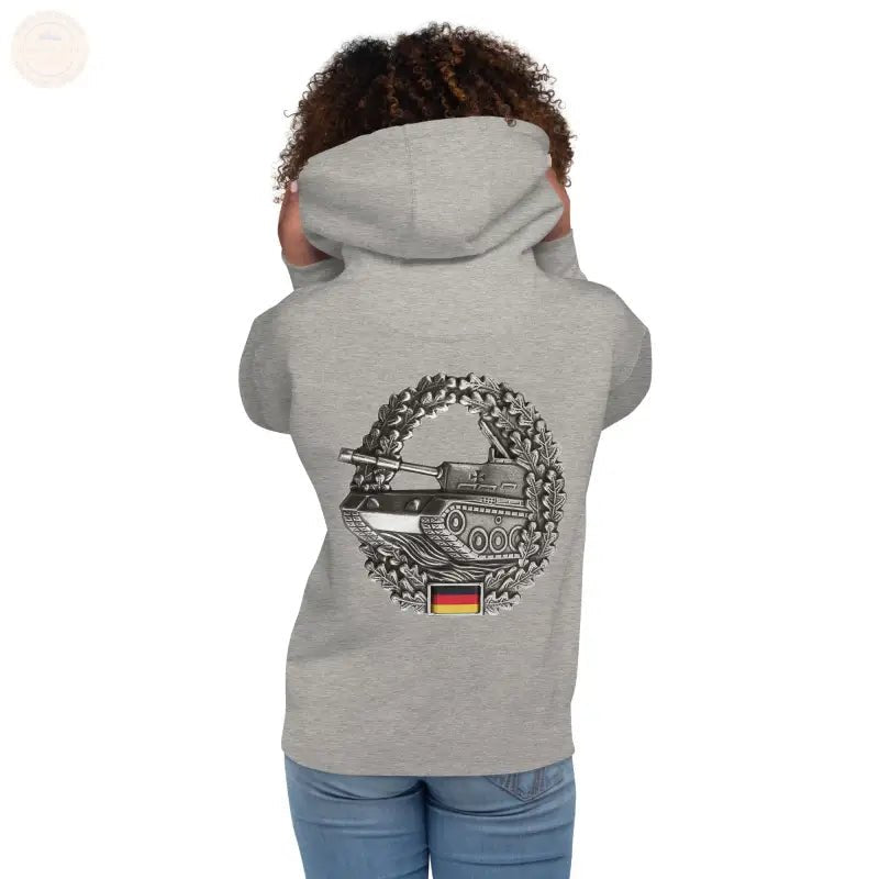 Panzerabzeichen Streetwear: Gestickter Bundeswehr - Hoodie - Tomorrow Style