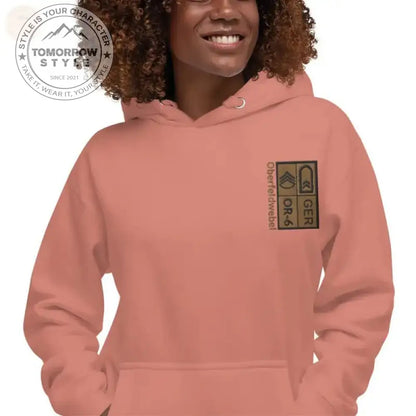 Panzerabzeichen Streetwear: Gestickter Bundeswehr - Hoodie - Tomorrow Style