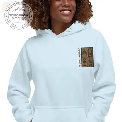 Panzerabzeichen Streetwear: Gestickter Bundeswehr - Hoodie - Tomorrow Style