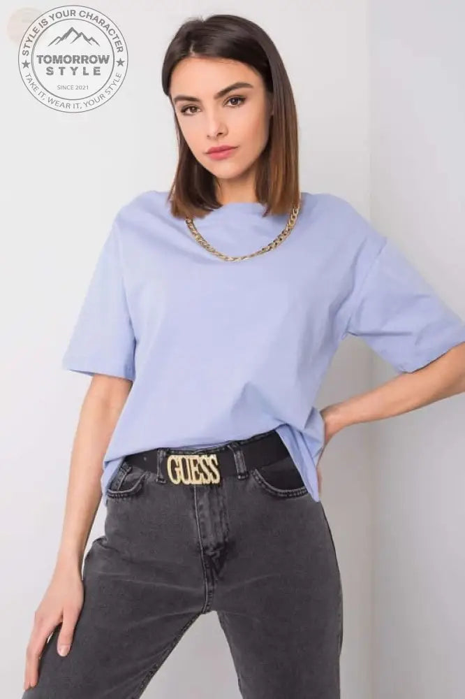 Parisian Chain Detail Tee – Damen - T-Shirt - Modell - Tomorrow Style