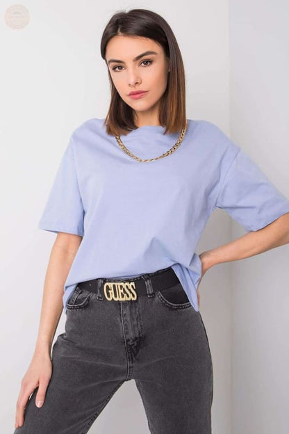 Parisian Chain Detail Tee – Damen - T-Shirt - Modell - Tomorrow Style