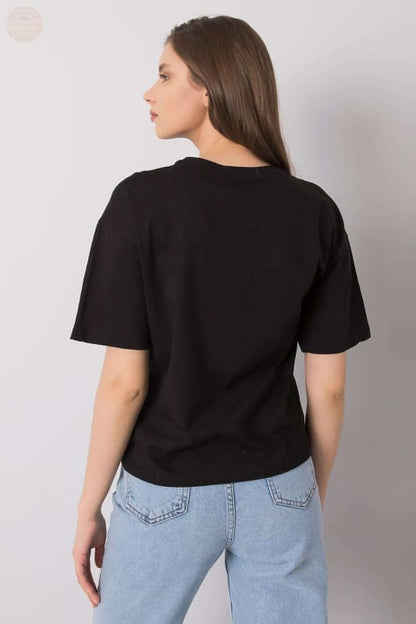 Parisian Chain Detail Tee – Damen - T-Shirt - Modell - Tomorrow Style