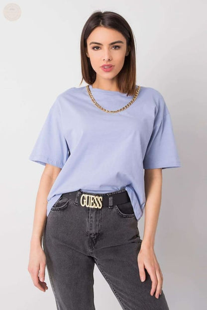 Parisian Chain Detail Tee – Damen - T-Shirt - Modell - Tomorrow Style