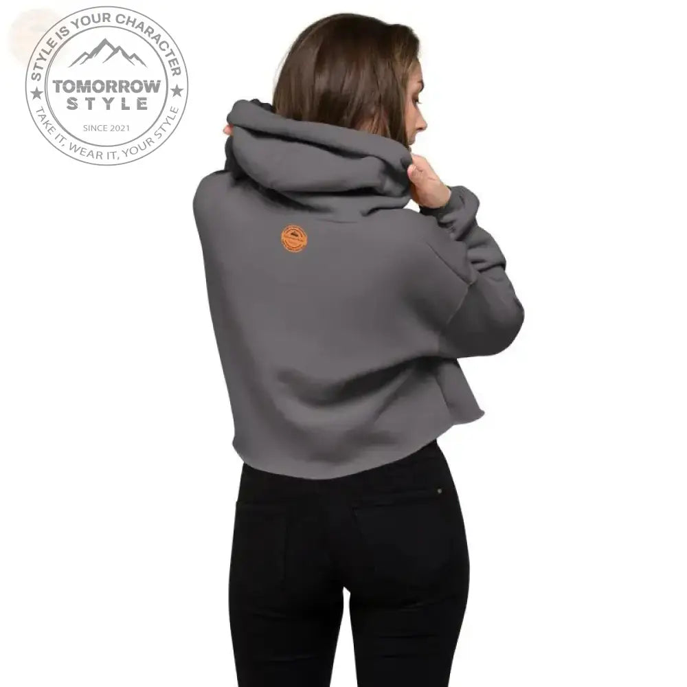 Peppen Sie Ihre Garderobe mit diesem Crop - Hoodie für Damen auf! - Tomorrow Style