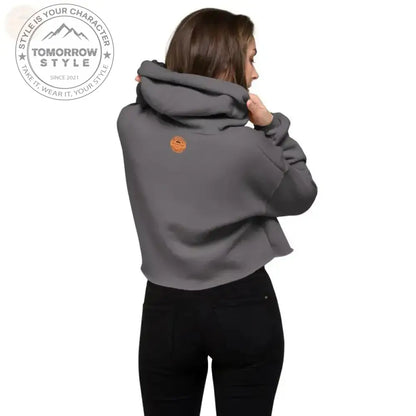 Peppen Sie Ihre Garderobe mit diesem Crop - Hoodie für Damen auf! - Tomorrow Style