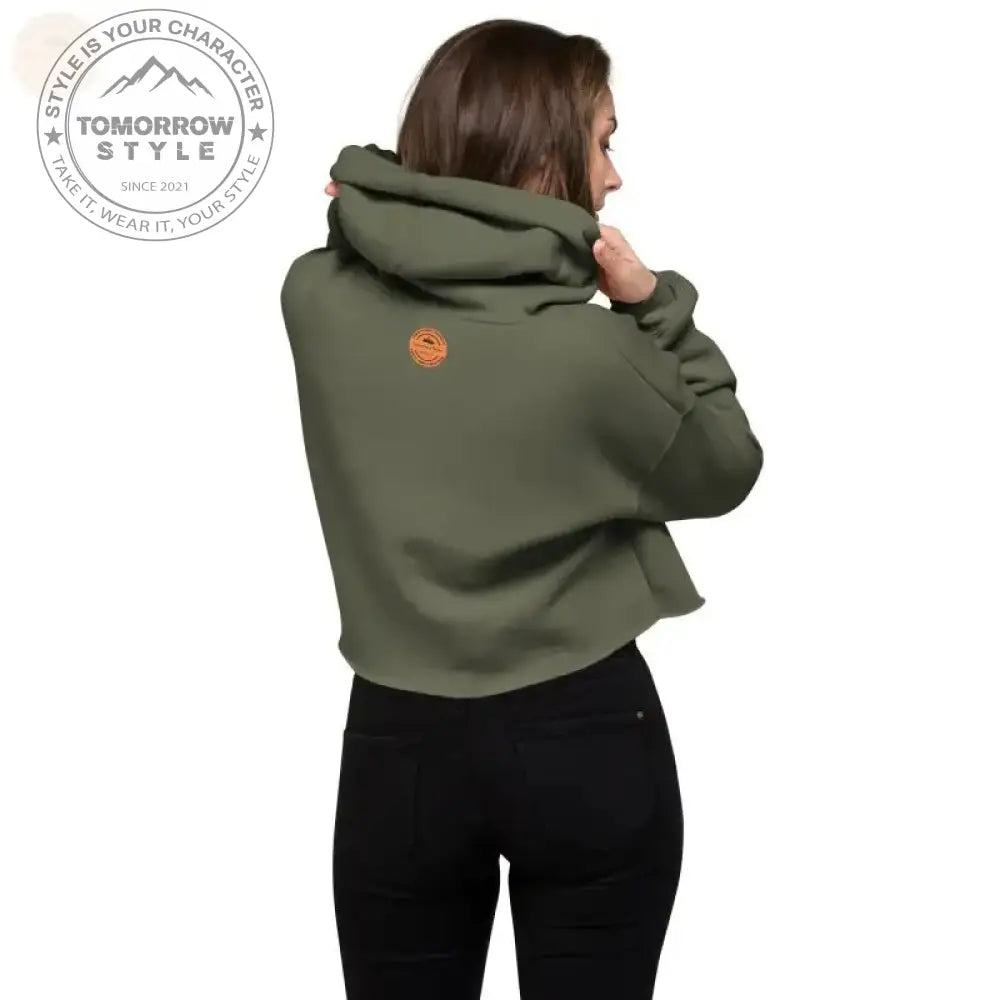 Peppen Sie Ihre Garderobe mit diesem Crop - Hoodie für Damen auf! - Tomorrow Style