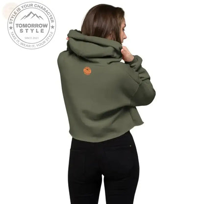Peppen Sie Ihre Garderobe mit diesem Crop - Hoodie für Damen auf! - Tomorrow Style