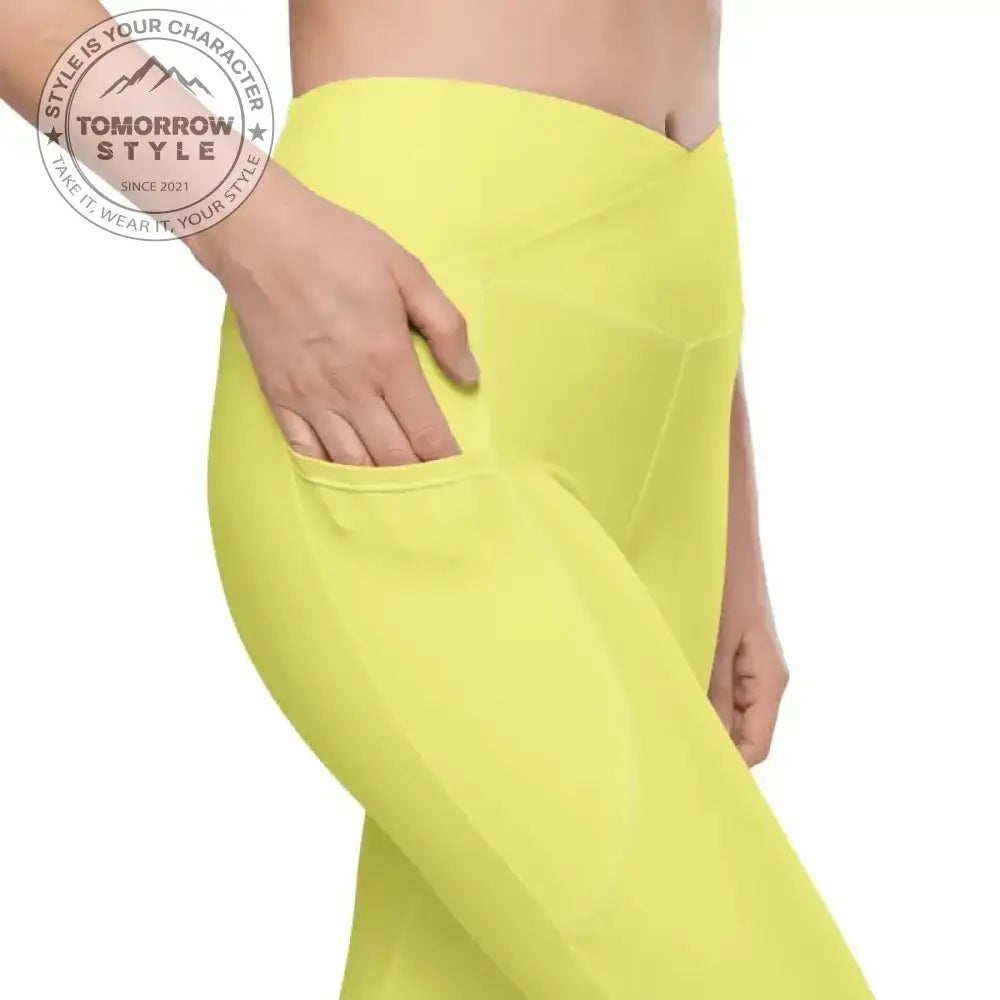 Pocket Perfect Bund Leggings: Stilvoller Komfort! - Tomorrow Style