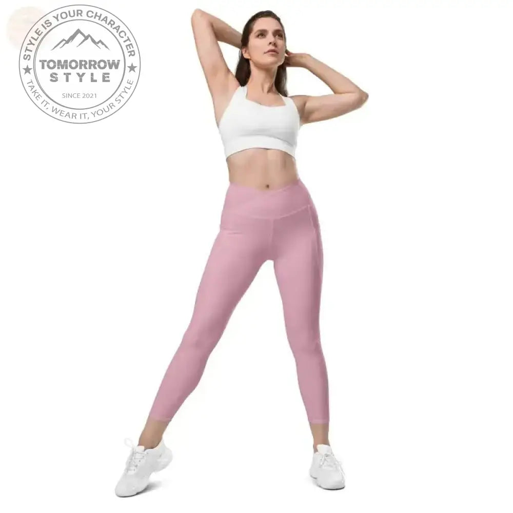 Pocket Power Bund Leggings: Komfort und Stil in einem! - Tomorrow Style