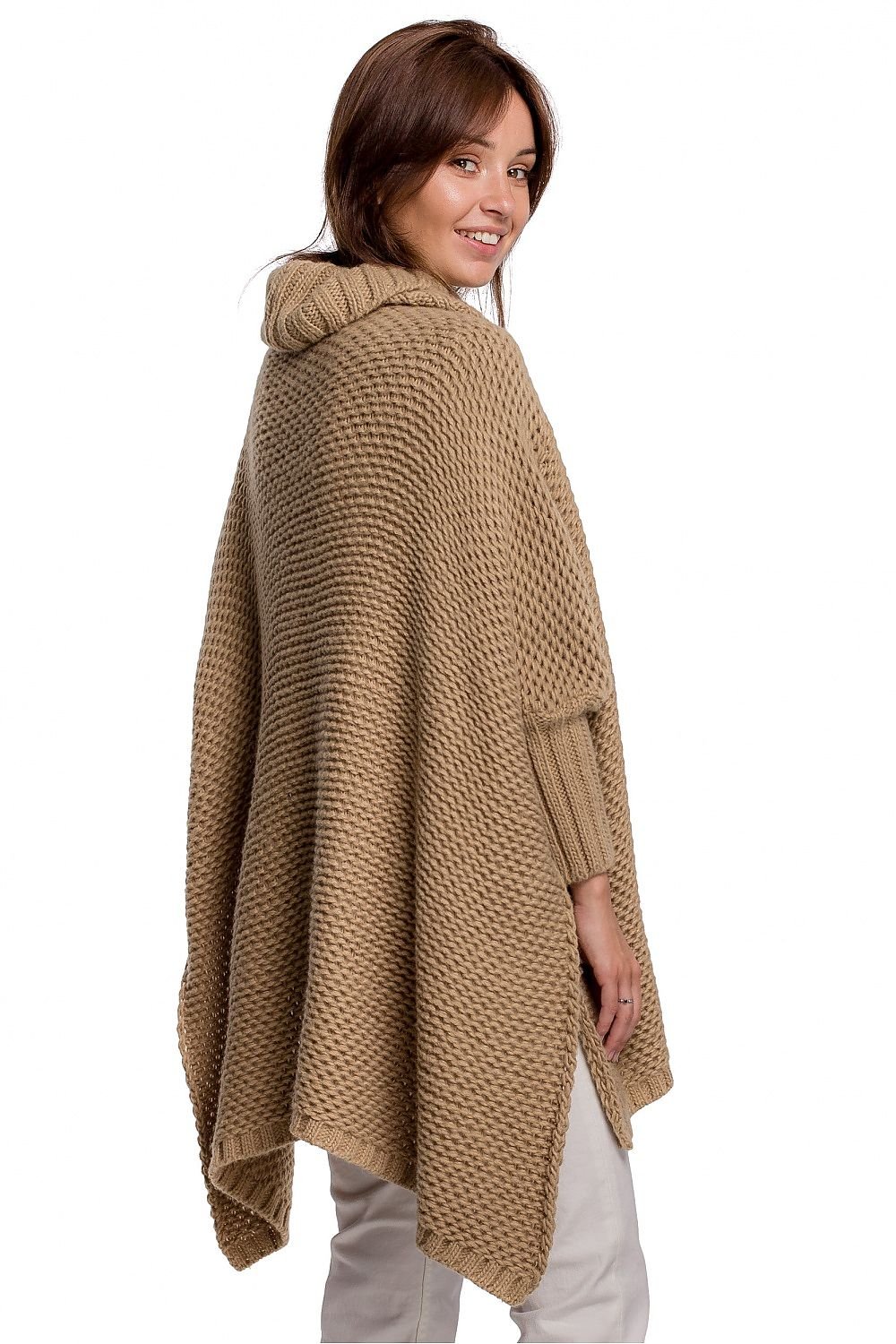 Poncho Model 148266 BE Knit - Tomorrow Style