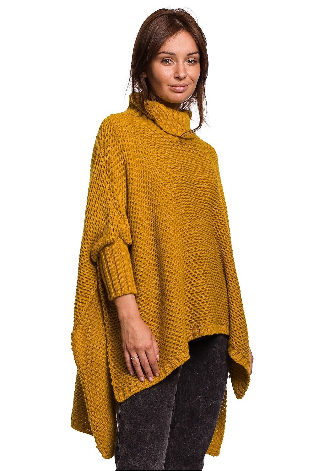 Poncho Model 148266 BE Knit - Tomorrow Style