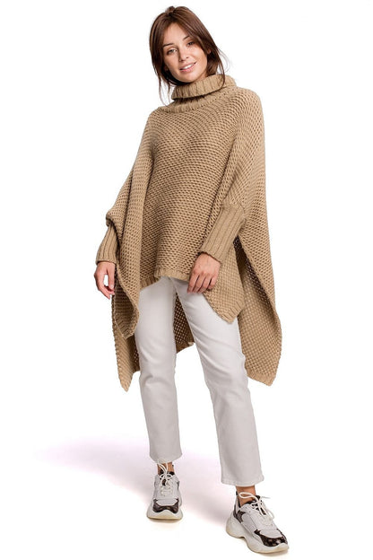 Poncho Model 148266 BE Knit - Tomorrow Style