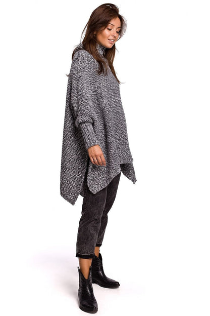 Poncho Model 148266 BE Knit - Tomorrow Style