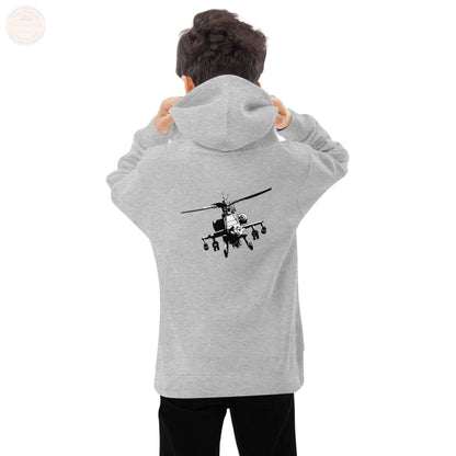 Power - Fleece - Hoodie mit Stickerei für Jungen: Bereit für das Abenteuer! - Tomorrow Style