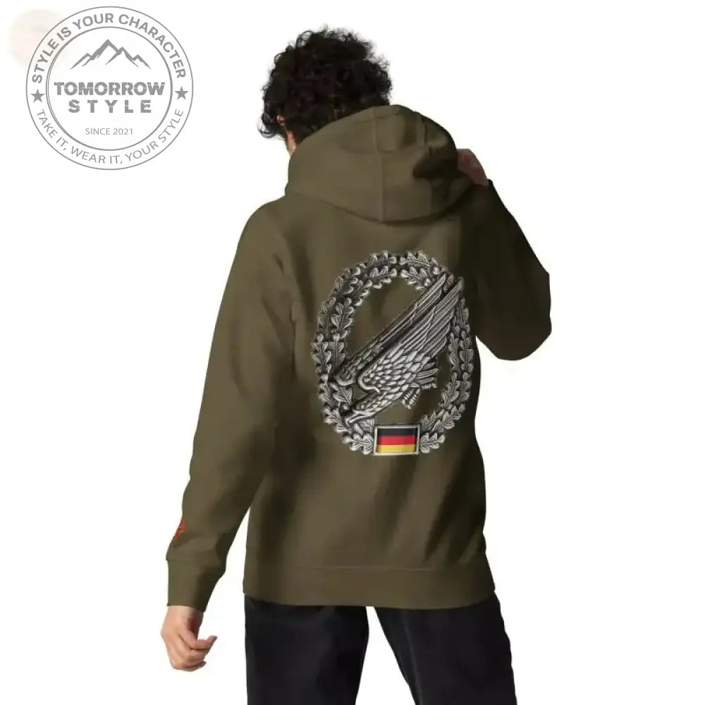 Premium - Fallschirmjäger - Hoodie der Bundeswehr – Spüren Sie die Weichheit! - Tomorrow Style