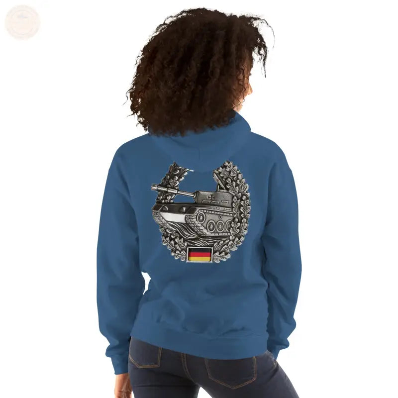 Bundeswehr Premium Hoodie mit Stickerei für Damen und Herren