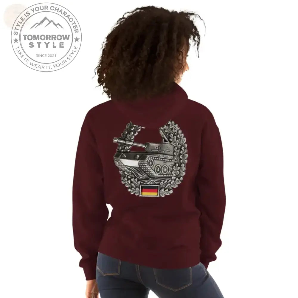 Bundeswehr Premium Hoodie mit Stickerei für Damen und Herren