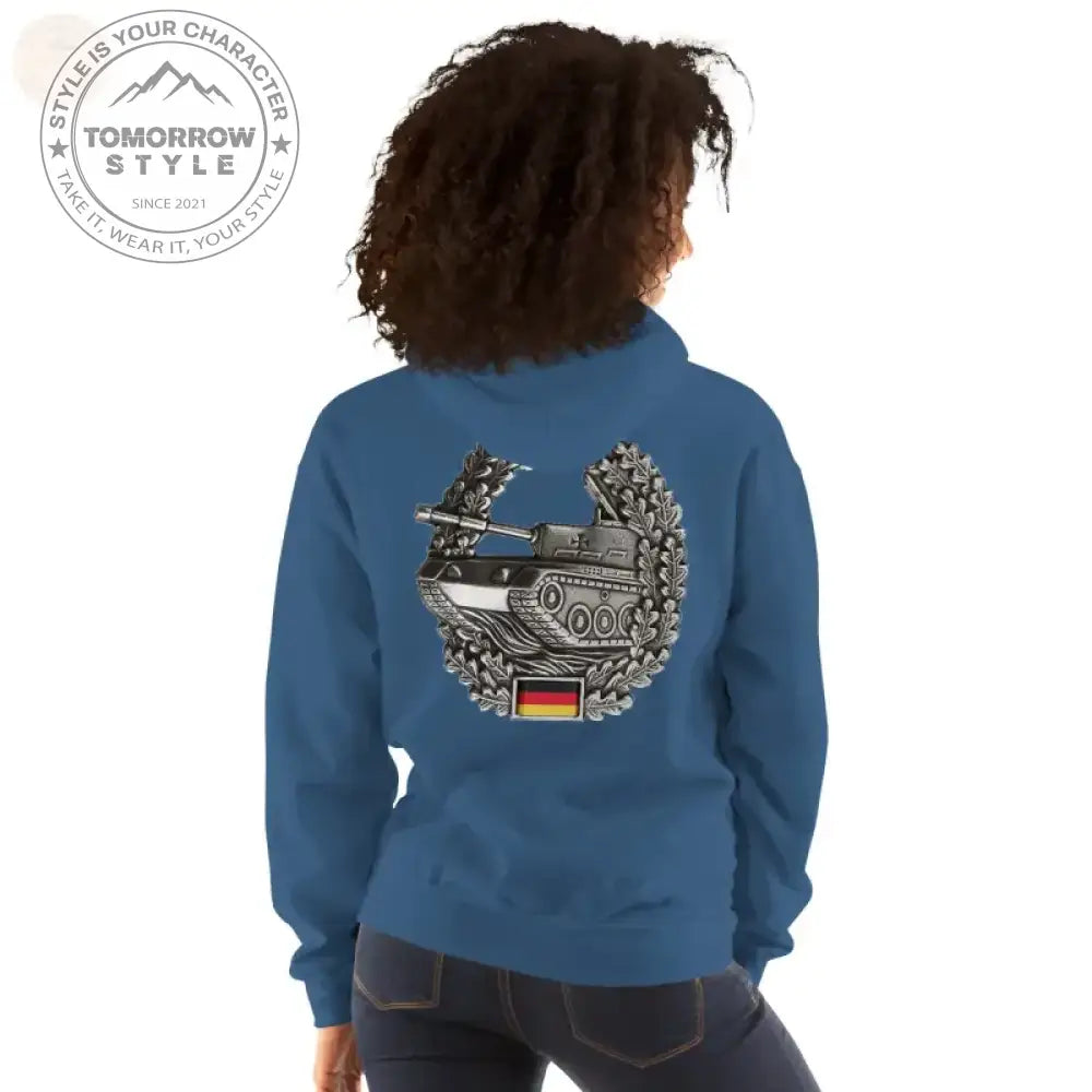Bundeswehr Premium Hoodie mit Stickerei für Damen und Herren
