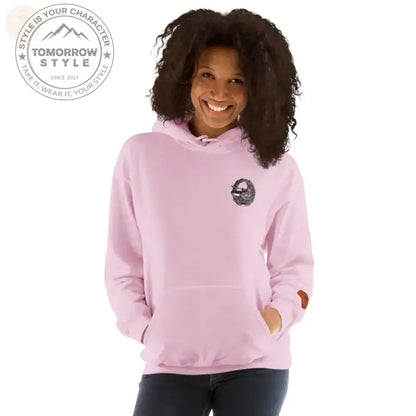 Bundeswehr Premium Hoodie mit Stickerei für Damen und Herren - Hellpink / S