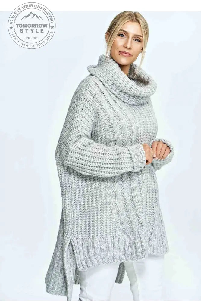 Rollkragenpullover Model 172200 Figl - Tomorrow Style