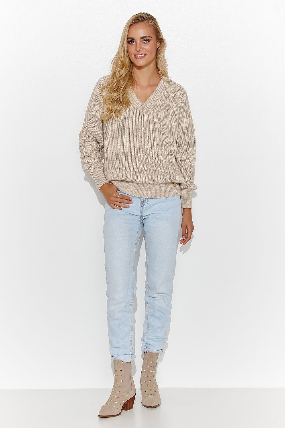 Pullover Model 184787 Makadamia - Tomorrow Style