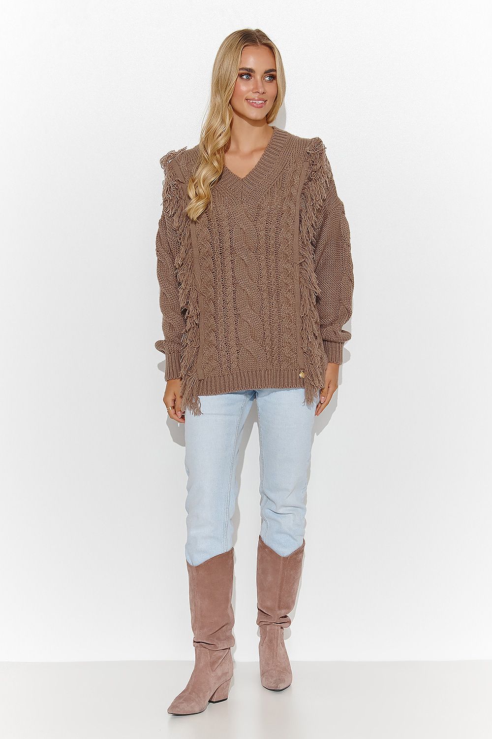 Pullover Model 184802 Makadamia - Tomorrow Style