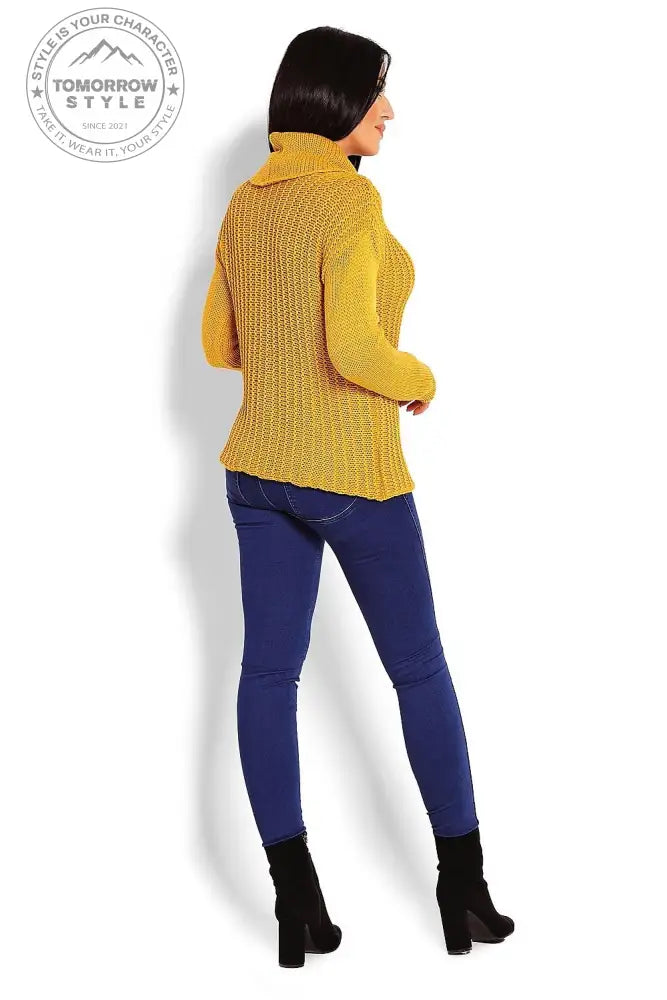 Rollkragenpullover Model 123411 PeeKaBoo - Tomorrow Style