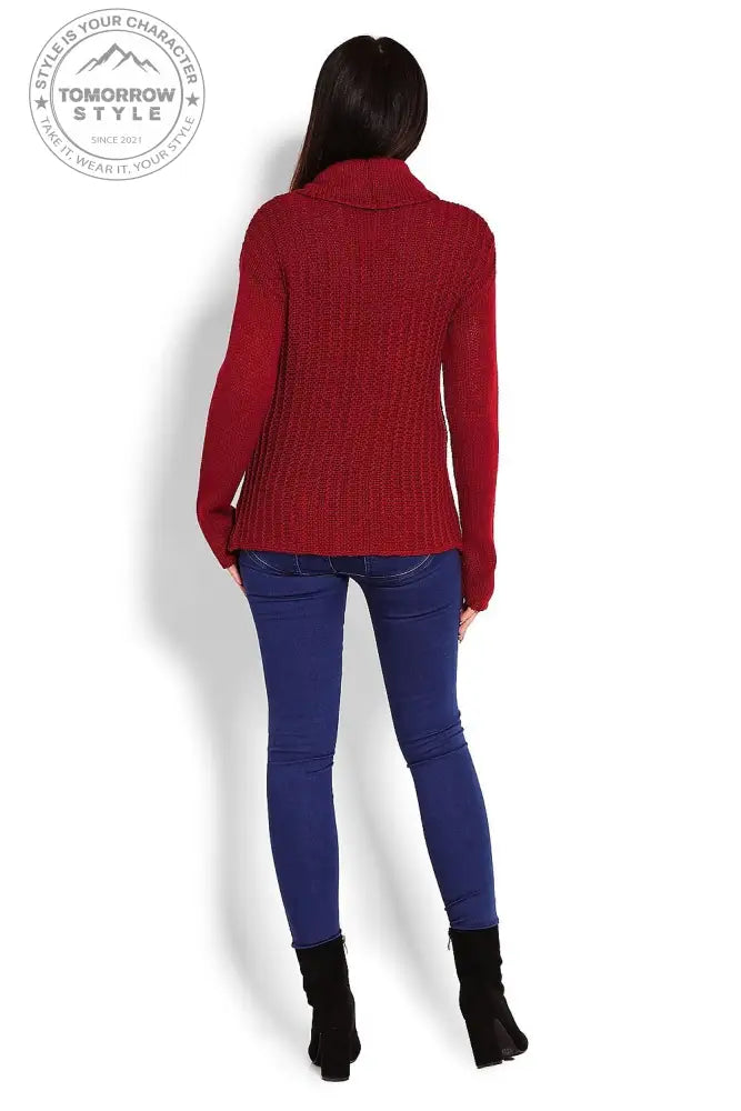 Rollkragenpullover Model 123411 PeeKaBoo - Tomorrow Style