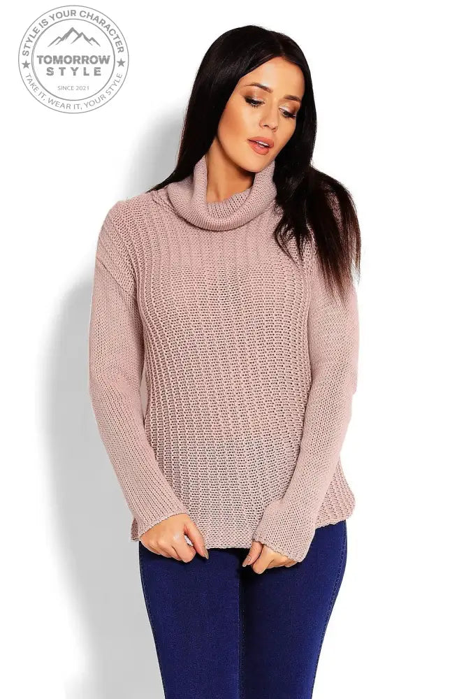 Rollkragenpullover Model 123411 PeeKaBoo - Tomorrow Style