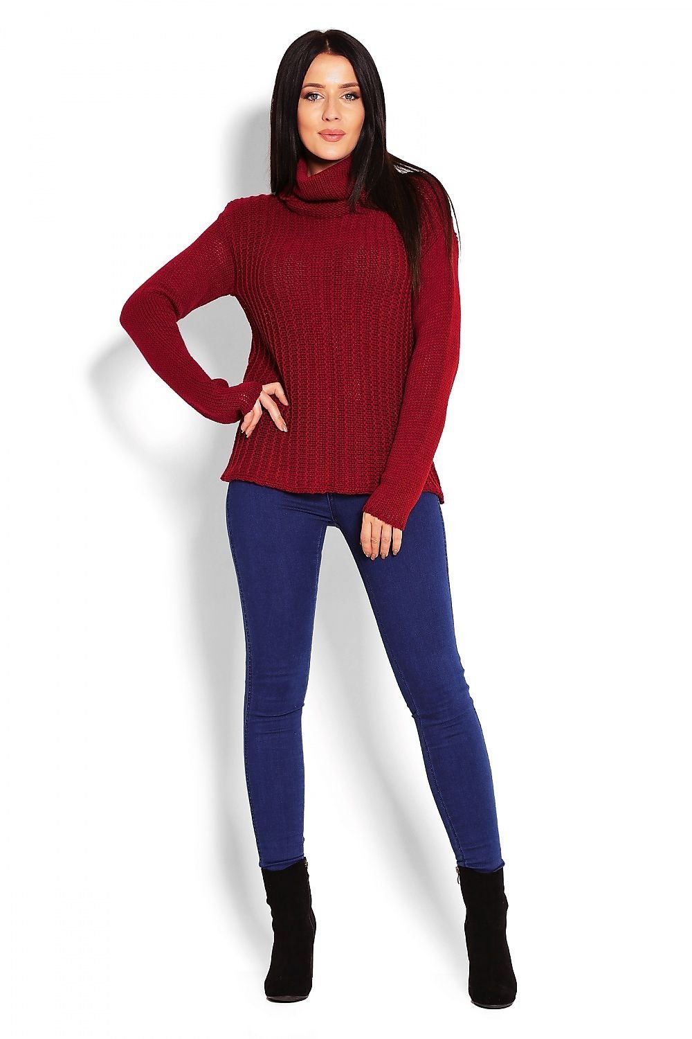 Rollkragenpullover Model 123411 PeeKaBoo - Tomorrow Style