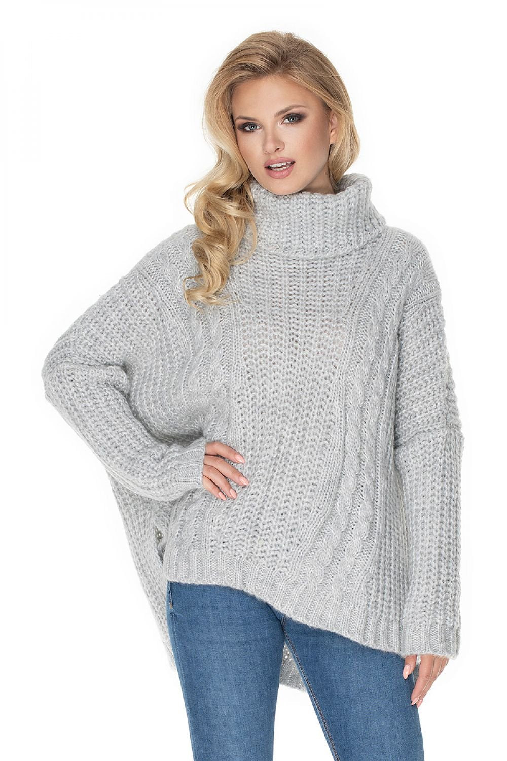 Rollkragenpullover Model 135313 PeeKaBoo - Tomorrow Style