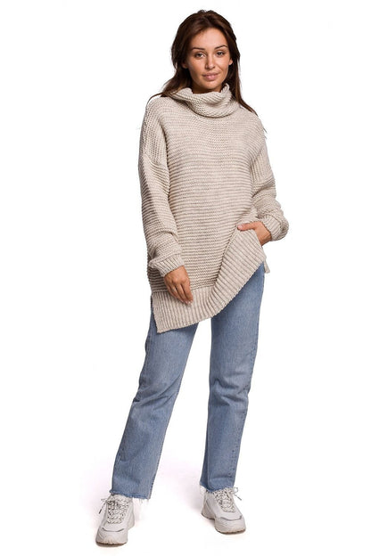 Rollkragenpullover Model 148275 BE Knit - Tomorrow Style