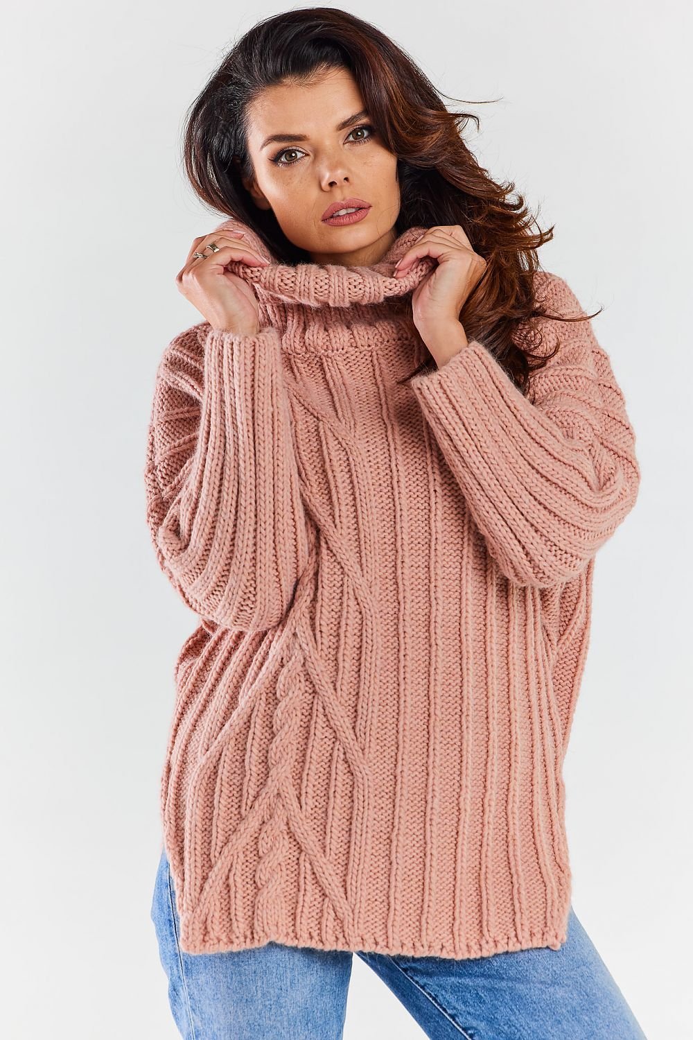 Rollkragenpullover Model 173939 awama - Tomorrow Style