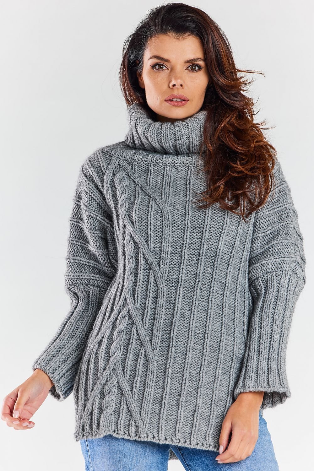 Rollkragenpullover Model 173939 awama - Tomorrow Style