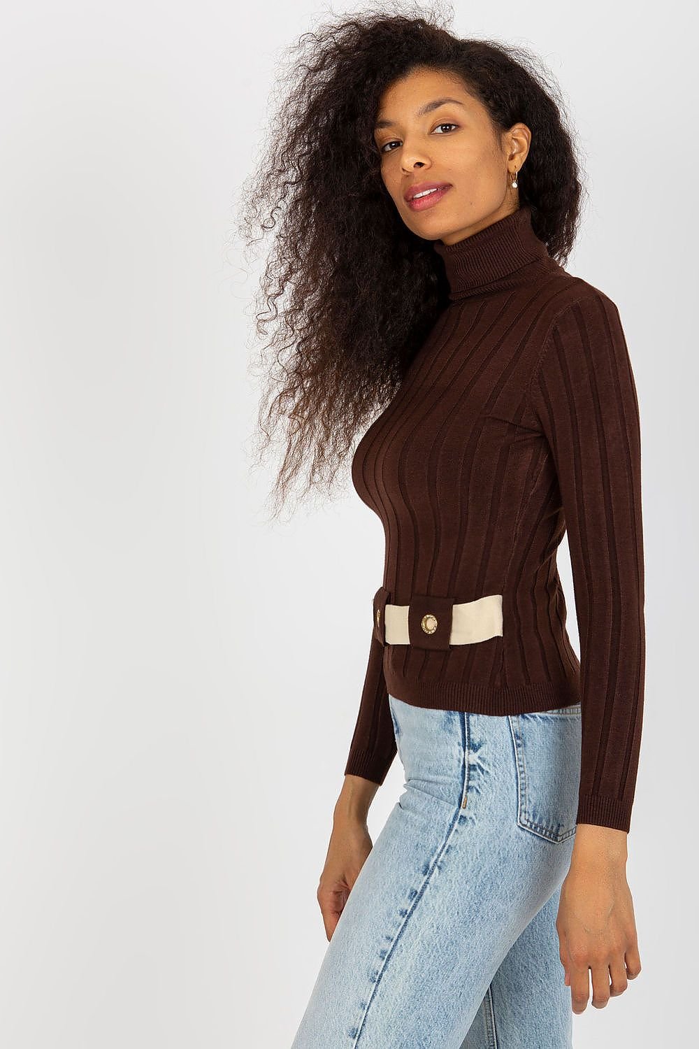 Rollkragenpullover Model 174854 AT - Tomorrow Style