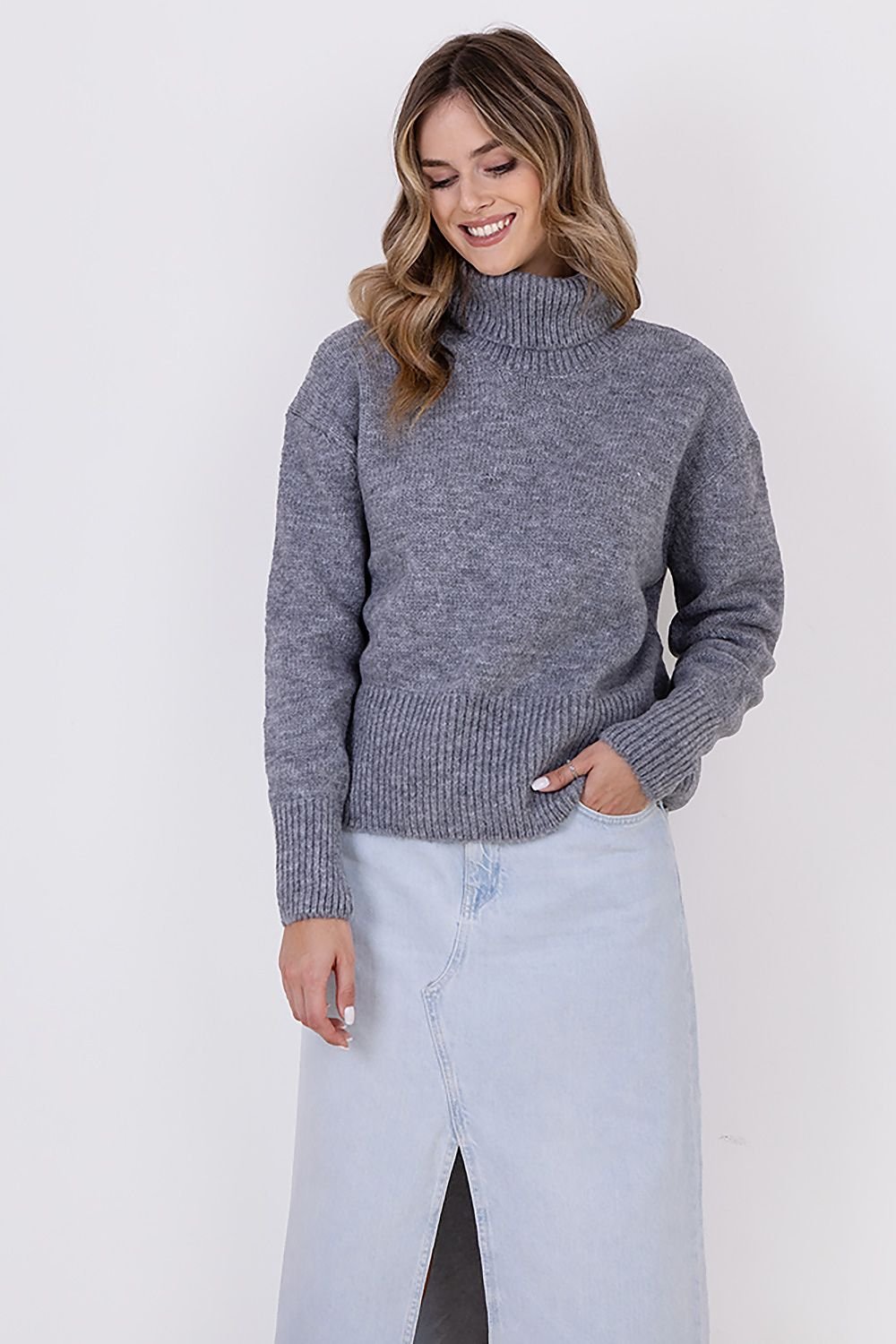 Rollkragenpullover Model 187211 MKM - Tomorrow Style