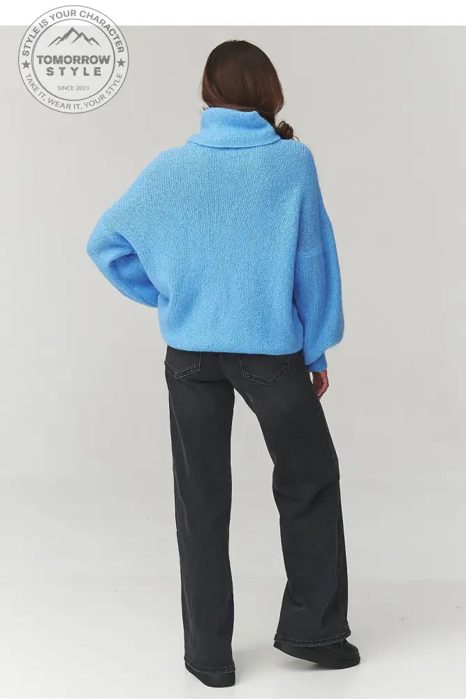 Rollkragenpullover Model 220791 Makadamia - Tomorrow Style