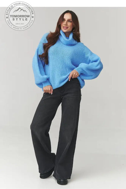 Rollkragenpullover Model 220791 Makadamia - Tomorrow Style