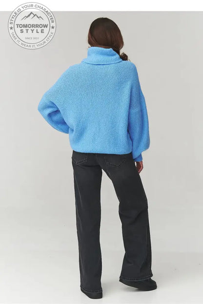 Rollkragenpullover Model 220791 Makadamia - Tomorrow Style