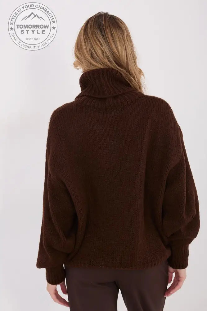 Rollkragenpullover Model 221853 Factory Price - Tomorrow Style