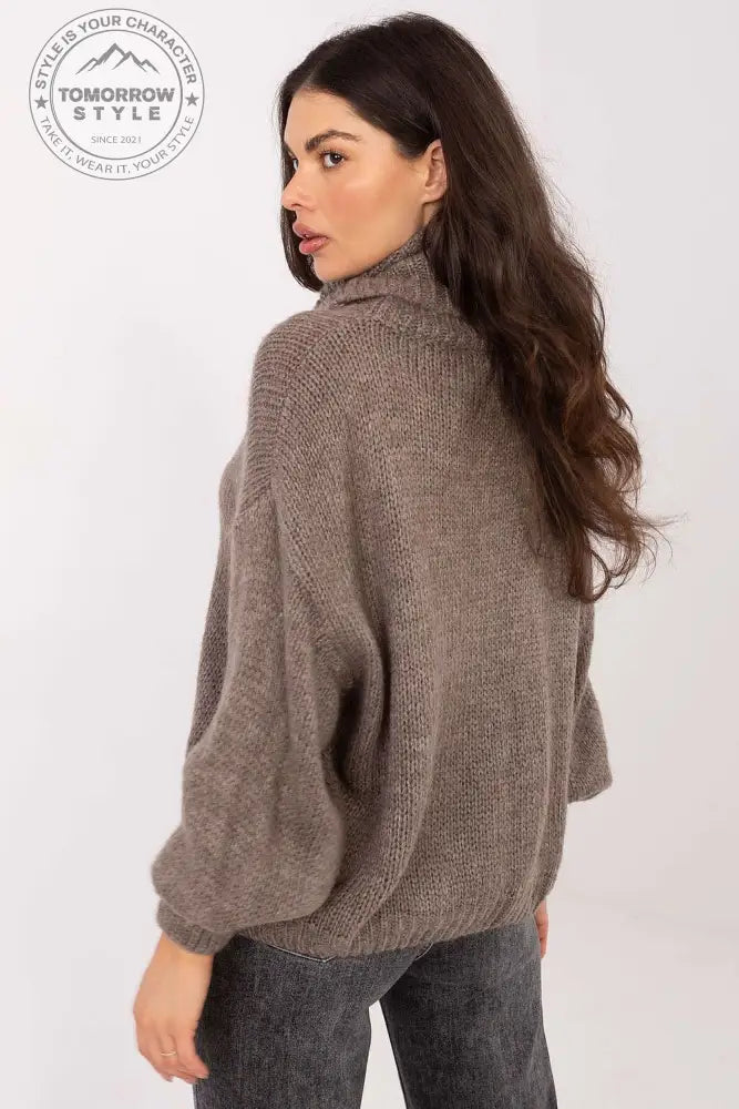 Rollkragenpullover Model 221853 Factory Price - Tomorrow Style