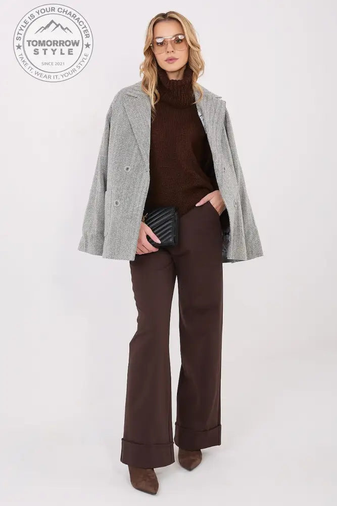 Rollkragenpullover Model 221853 Factory Price - Tomorrow Style