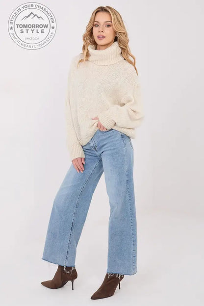 Rollkragenpullover Model 221853 Factory Price - Tomorrow Style