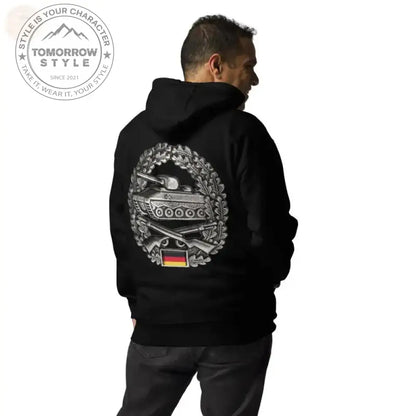 Rüsten Sie sich stilvoll mit unserem gemütlichen Bundeswehr - Premium - Hoodie - Tomorrow Style