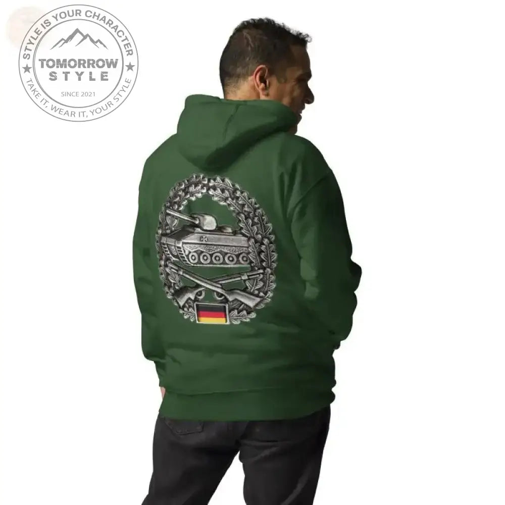 Rüsten Sie sich stilvoll mit unserem gemütlichen Bundeswehr - Premium - Hoodie - Tomorrow Style