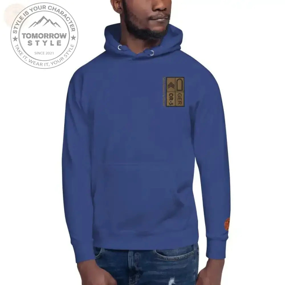 Rüsten Sie sich stilvoll mit unserem gemütlichen Bundeswehr - Premium - Hoodie - Tomorrow Style