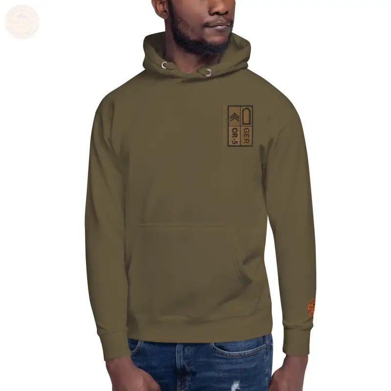 Rüsten Sie sich stilvoll mit unserem gemütlichen Bundeswehr - Premium - Hoodie - Tomorrow Style