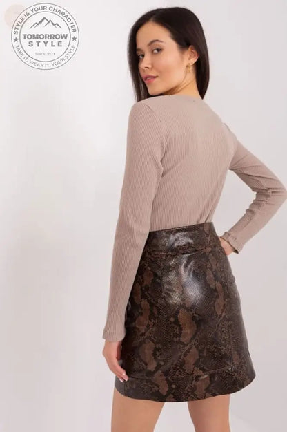 Schicke gestreifte Bluse mit V - Ausschnitt – Perfekte Wahl! - Tomorrow Style