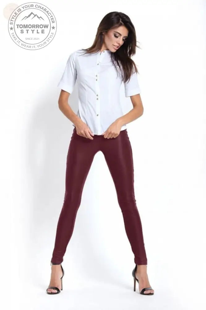 Schicke Leggings: Öko - Leder - Look für vielseitige Outfits - Tomorrow Style