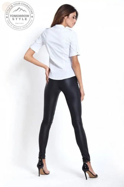 Schicke Leggings: Öko - Leder - Look für vielseitige Outfits - Tomorrow Style